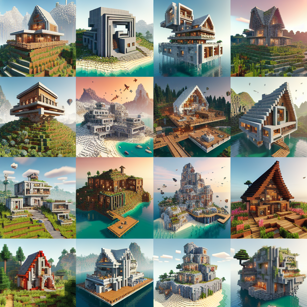 Inspirasi Desain Rumah Minecraft: 10 Ide Kreatif untuk Konstruksi Unik